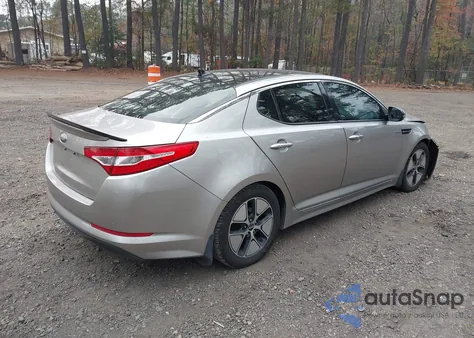 2013 Kia Optima Hybrid Ex из США, поврежденный, VIN KNAGM4AD5D5045355